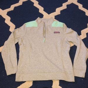 Grey & Teal Vineyard Vines Shep Shirt
